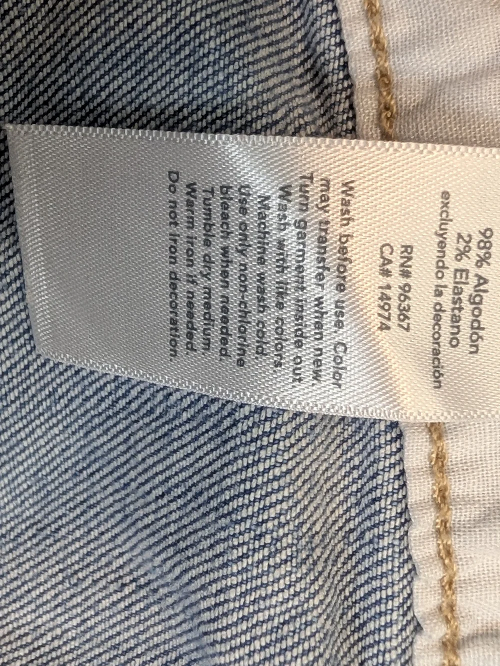 Denim Overalls - Light Blue Girl's Jeans Overalls
